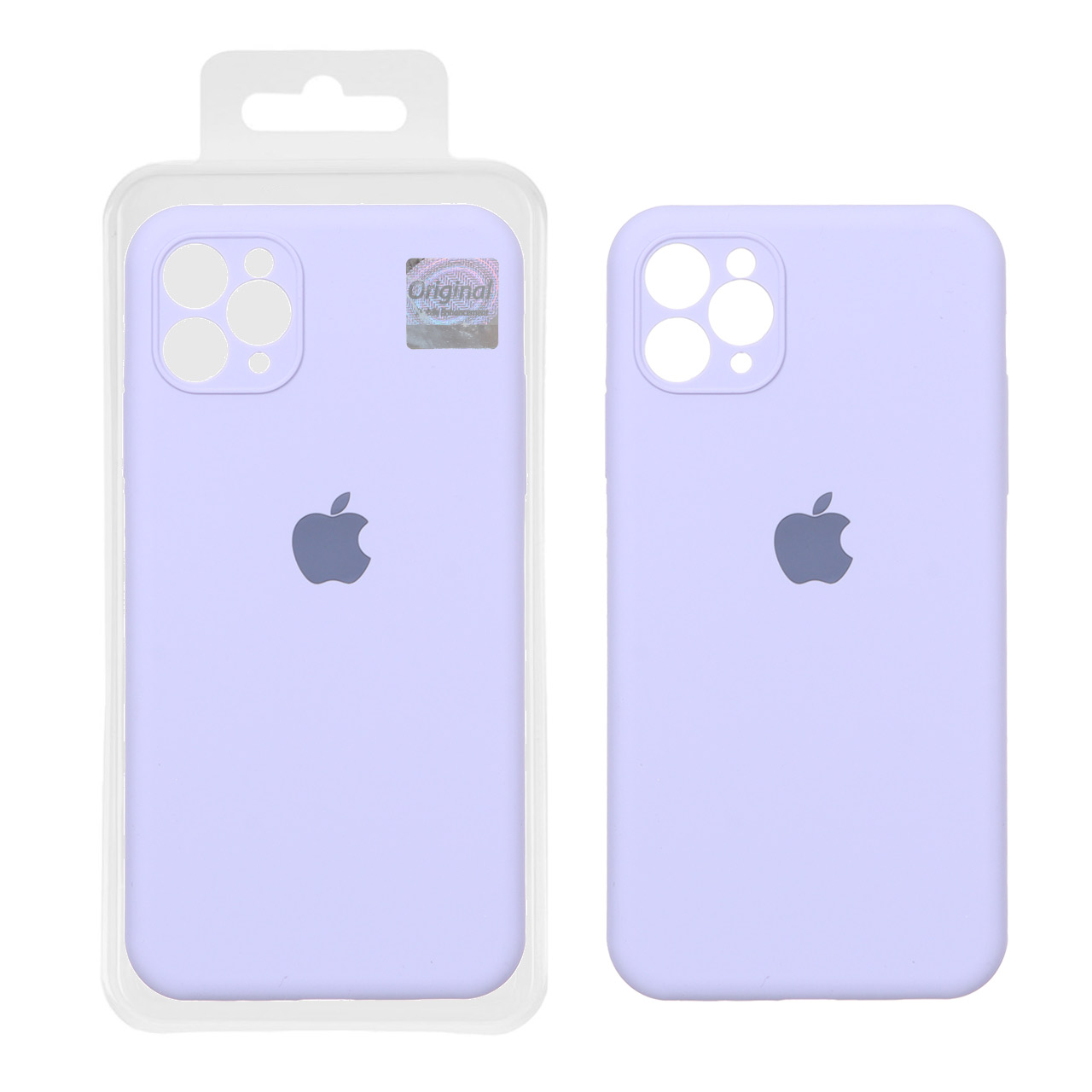 قاب سیلیکونی پاک کنی اورجینال Master Quality مدل Apple iPhone 11 Pro Max - یاسی (پک دار)