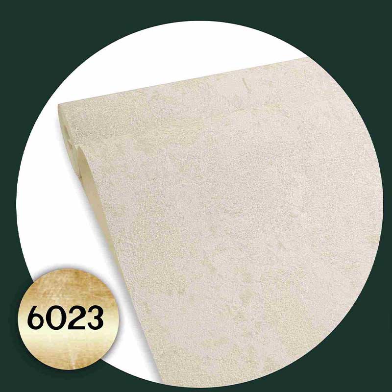 کاغذ دیواری طرح پتینه کرم روشن کد 6023