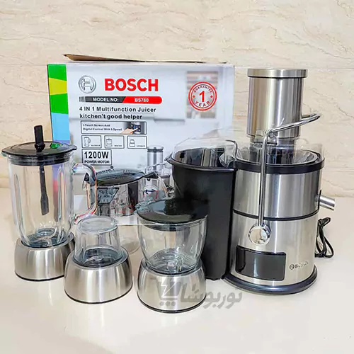 آبمیوه گیری 4 کاره بوش لمسی مدل BS780