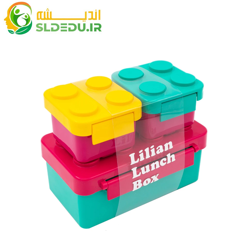 ظرف غذا دو طبقه لگویی لیلیان - هوکیا