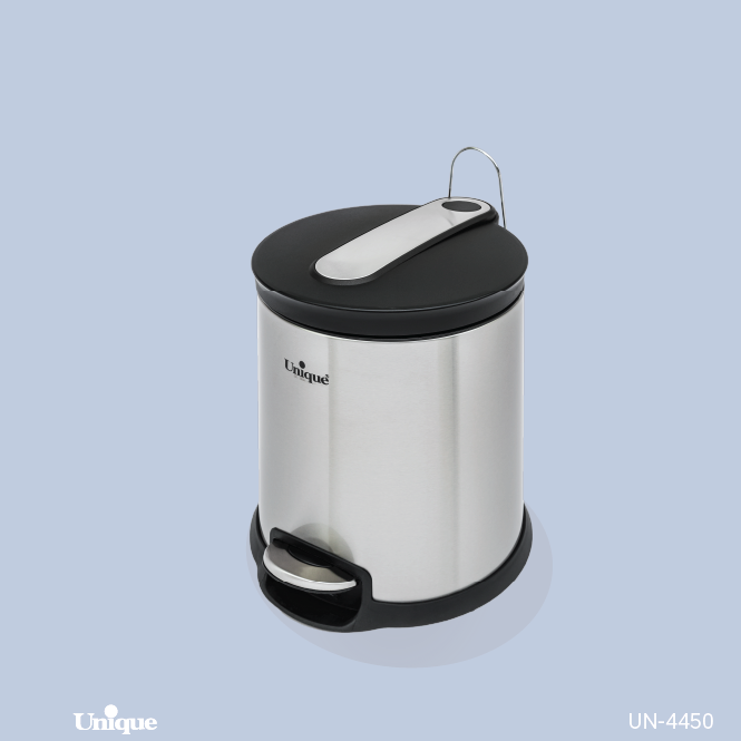 سطل زباله 14 لیتر استیل کد UN-4450