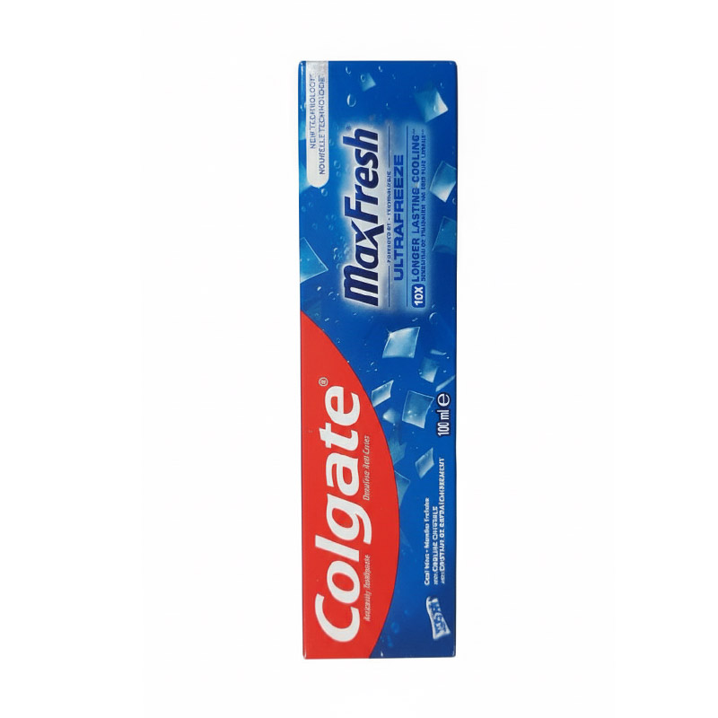 خمیر دندان Colgate (کلگیت) مدل Max Fresh طعم Cool Mint حجم 100 میلی لیتر