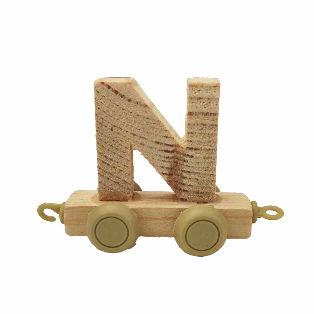 حروف چوبی حرف N