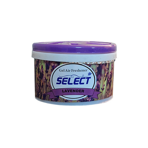 ژل خوشبو کننده هوا شی سلکت بای هلنسا مدل Lavender حجم 90 میلی لیتر