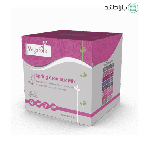 دمنوش گیاهی مخلوط معطر بهارِی وگافولک