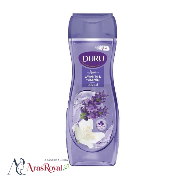 شامپو بدن دورو رایحه اسطوخودوس و گل یاس DURU حجم 450 میل