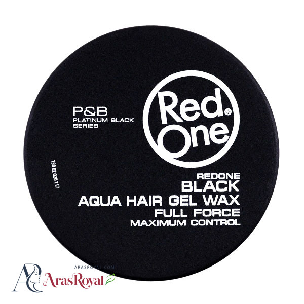 واکس مو حالت دهنده مشکی ردوان Red One مدل Black حجم 150 میل