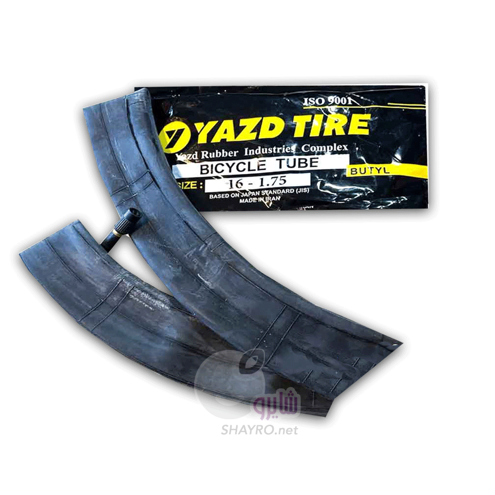 تخفیف تیوب دوچرخه سایز 1.75 - 16 یزد تایر