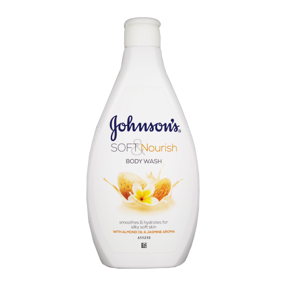 شامپو بدن جانسون Johnsons مدل Soft And Nourish حاوی روغن بادام حجم 750 میل مدل 1