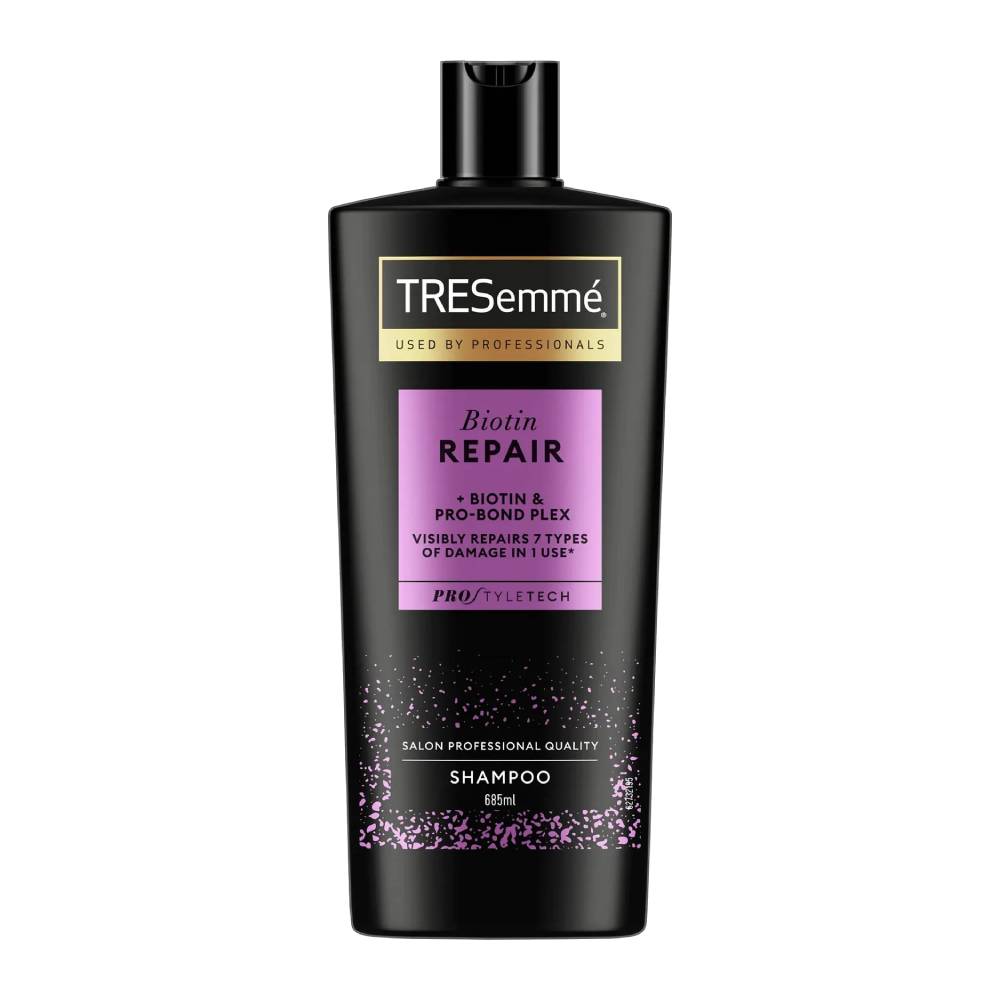 شامپو ترمیم کننده مو ترزمی TRESemme مدل Biotin And Repair حاوی بیوتن حجم 685 میل مدل 1