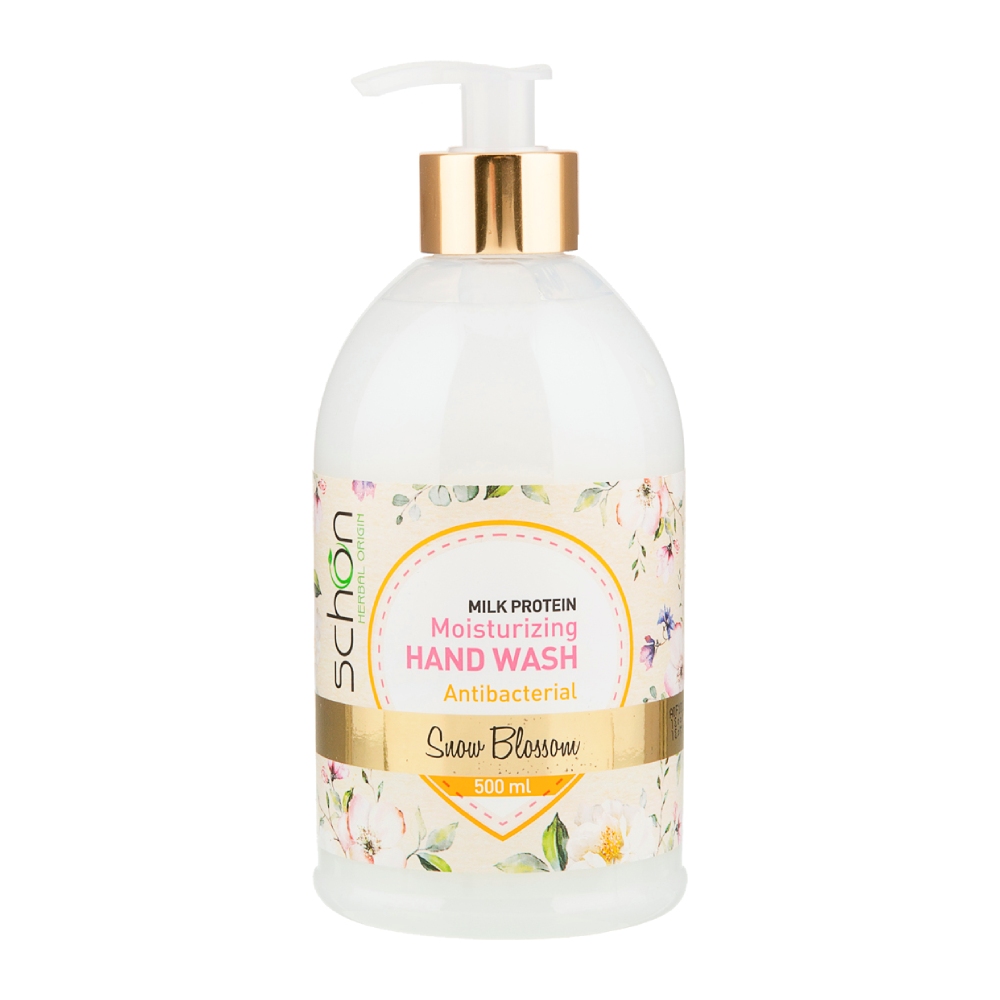 مایع دستشویی شون Schon مدل Snow Blossom مرطوب کننده پوست حجم 500 میل مدل 1