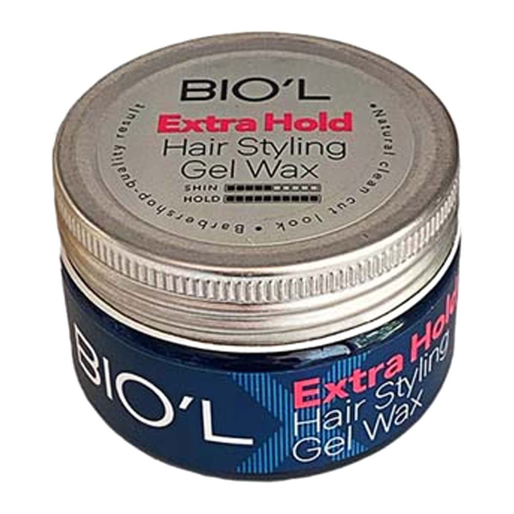 ژل واکس موی سر Biol مدل Extra Hold مناسب انواع مو حجم 150 میل مدل 1
