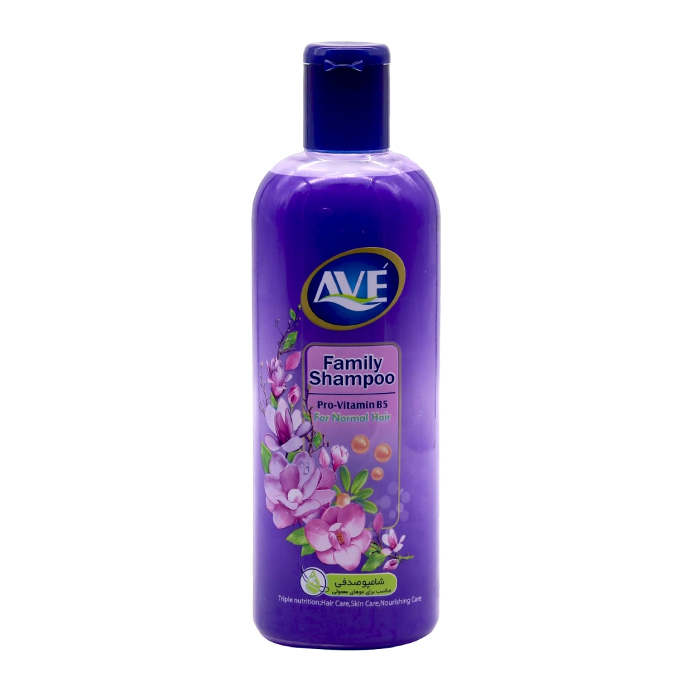 شامپو موی سر خانواده اوه Ave مدل Purple مناسب موهای معمولی وزن 1000 گرم مدل 1
