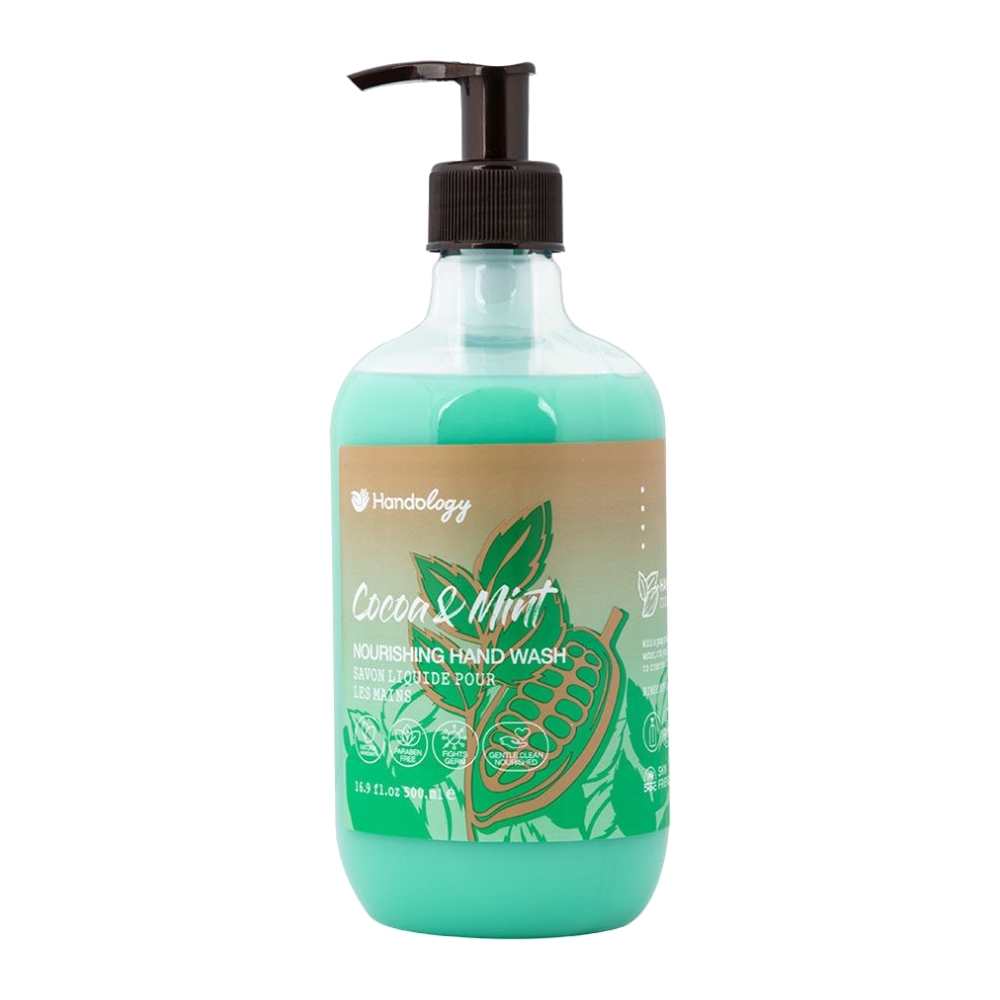 مایع دستشویی هندولوژی Handology مدل Cocoa And Mint رایحه نعنا و شکلات حجم 500 میل مدل 1