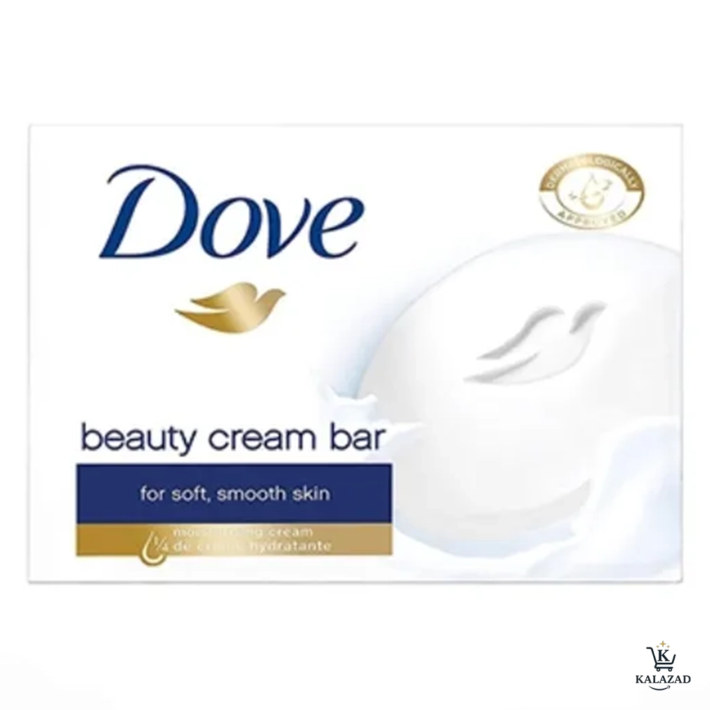 صابون Dove سری Gentle Cleansers مدل Beauty Cream Bar مناسب پوست نرم و صاف وزن100 گرم مدل 1