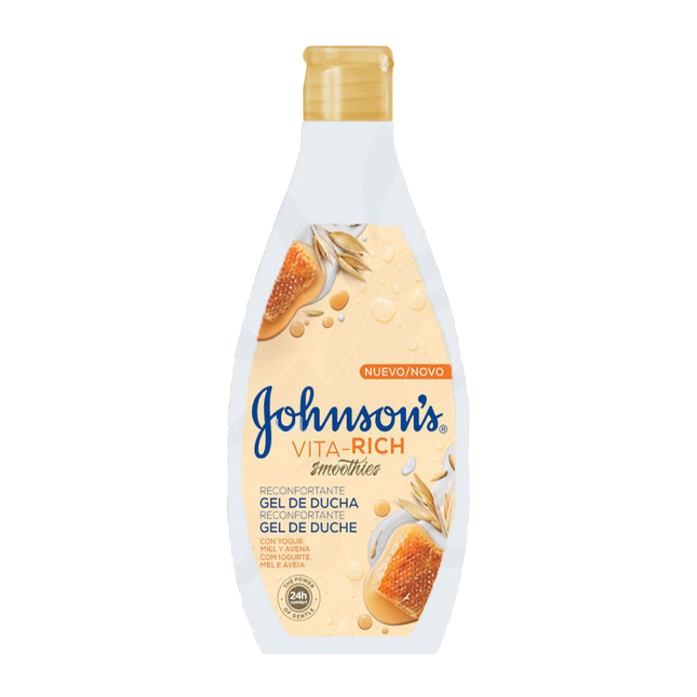 شامپو بدن جانسون Johnsons سری Vita Rich مدل Yogurt Oats And Honey حجم 750 میل مدل 1