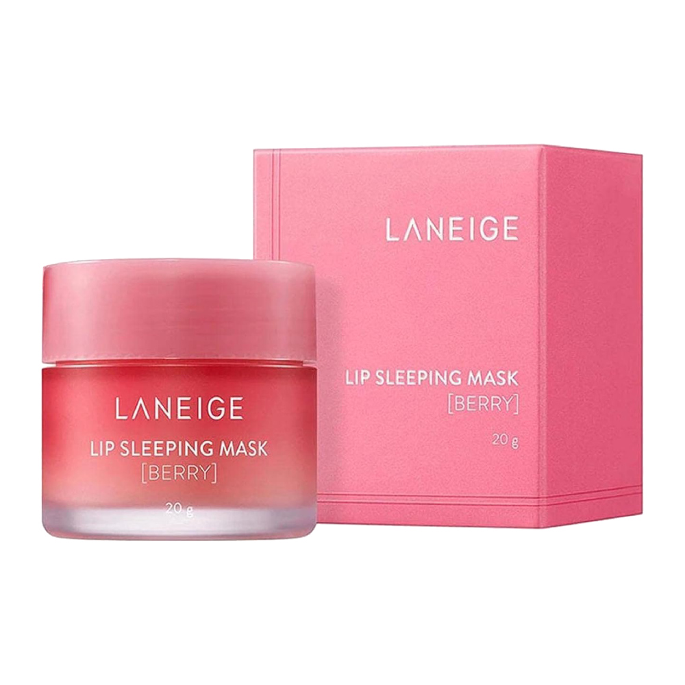 ماسک لب مناسب شب Laneige مدل Berry رایحه ی توت های قرمز وزن 20 گرم مدل 1