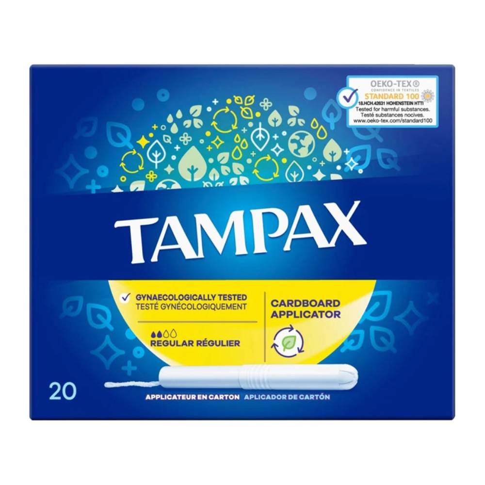 تامپون Tampax مدل Tampons درجه 2 Regular بسته 20 عددی مدل 1