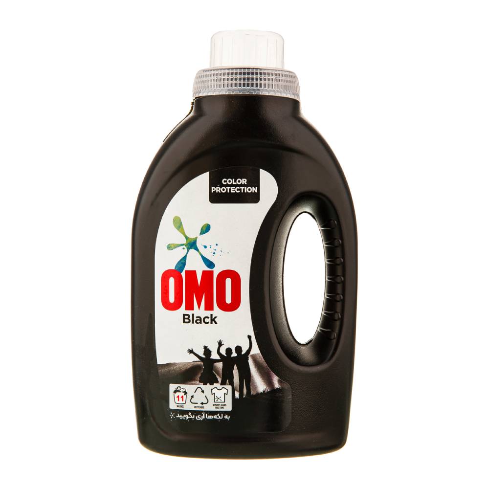 مایع لباسشویی اومو OMO مدل Black مناسب لباس های سیاه و تیره وزن 2700 گرم مدل 1