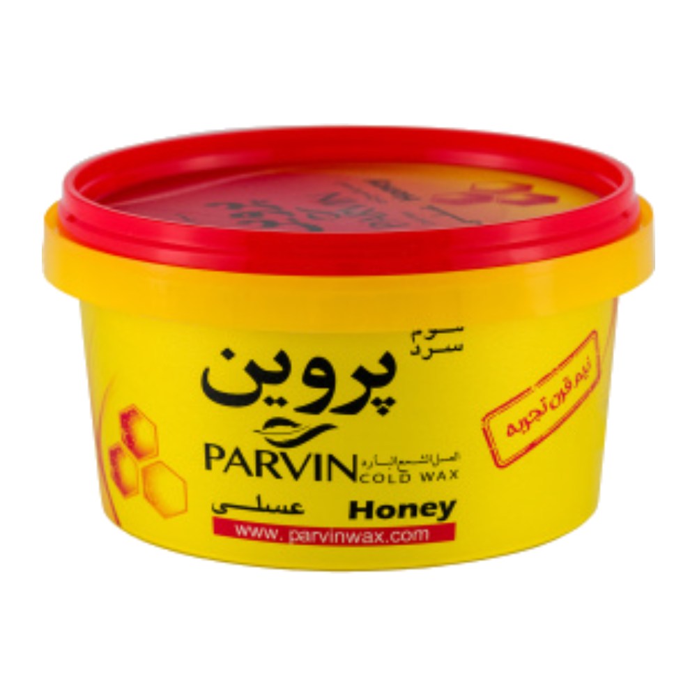 موم سرد اپیلاسیون پروین Parvin مدل Honey حاوی عصاره عسل وزن 700 گرم مدل 1