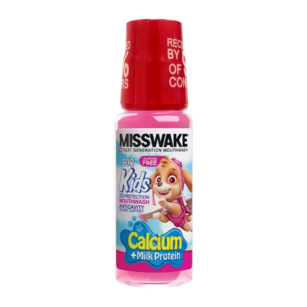 دهان شویه کودک میسویک Misswake مدل Pink رنگ صورتی حجم 185 میل مدل 1