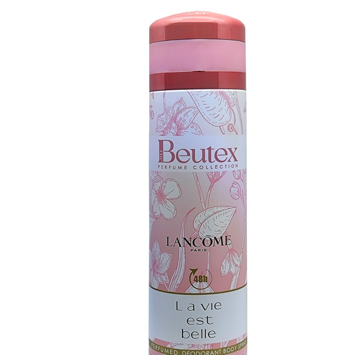 اسپری خوشبو کننده بدن زنانه بیوتکس مدل لانکوم لا ویه است بله حجم 200ml
