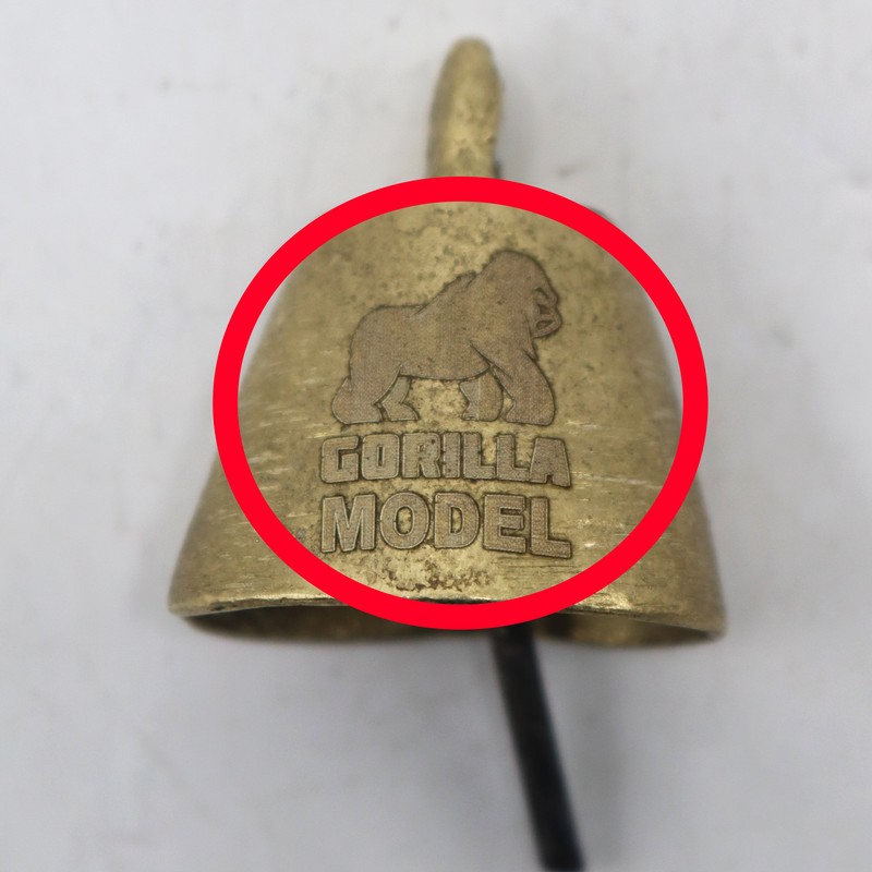 آویز تزیینی مدل زنگوله گوریلا کد YP-ANZALI-35MM