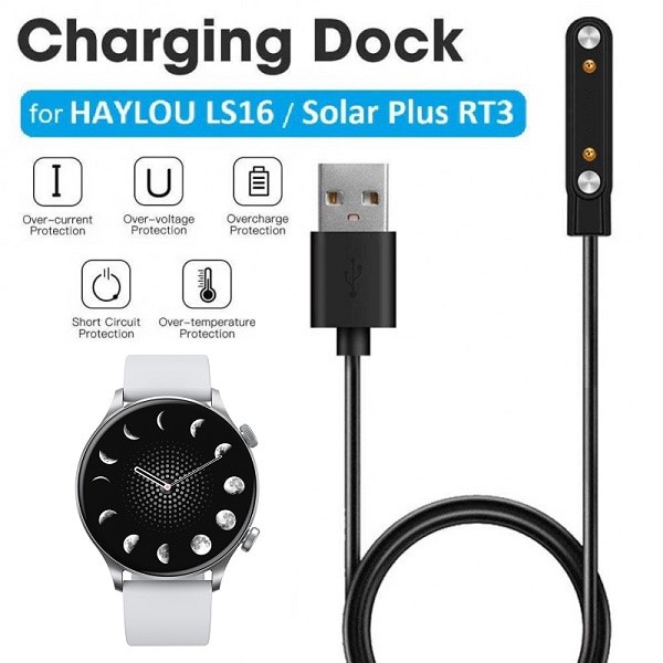کابل شارژر ساعت هوشمند شیائومیhaylou Solar Plus LS16