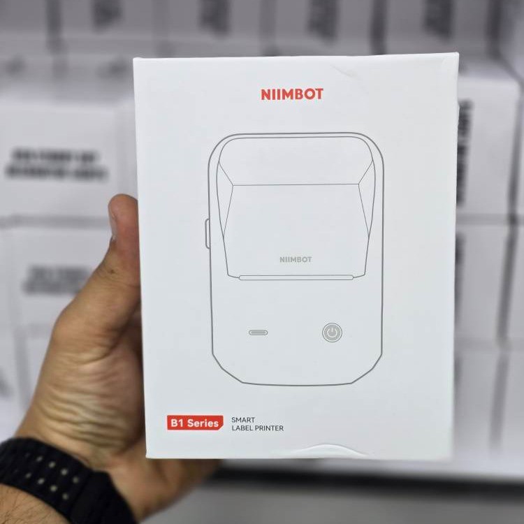 پرینتر لیبل حرارتی هوشمند بیسیم برند NIIMBOT مدل B1210اورجینال با ضمانت مرجوعی