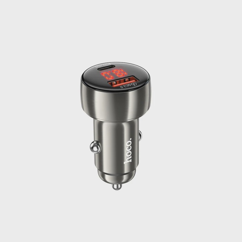 شارژر فندکی 48 وات هوکو مدل Z50 PD QC3.0