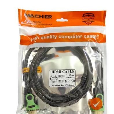 کابل HDMI به طول 1.5 متر برند macher