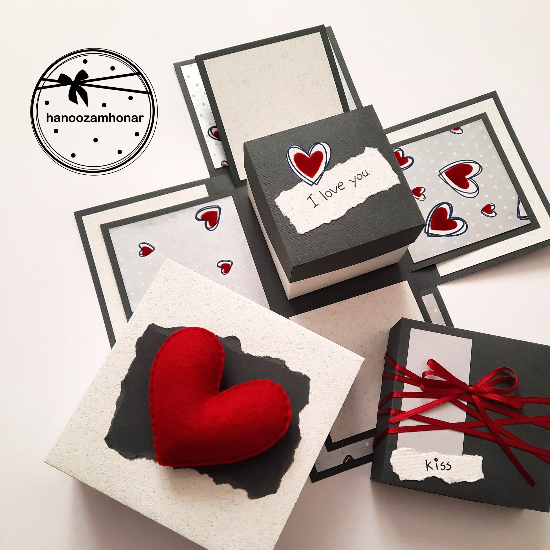 جعبه هدیه سورپرایزی ( دو لایه )