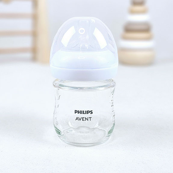 شیشه شیر اونت 120 میل پیرکس AVENT Natural Respons