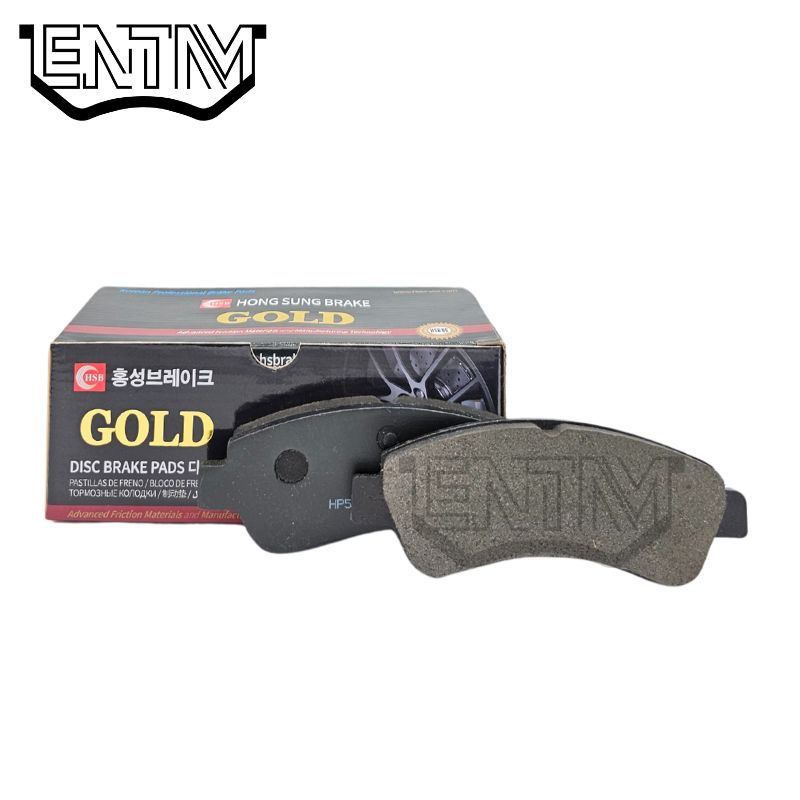 لنت ترمز جلو پژو 206 تیپ 5 1380-1392 برند گلد (GOLD)