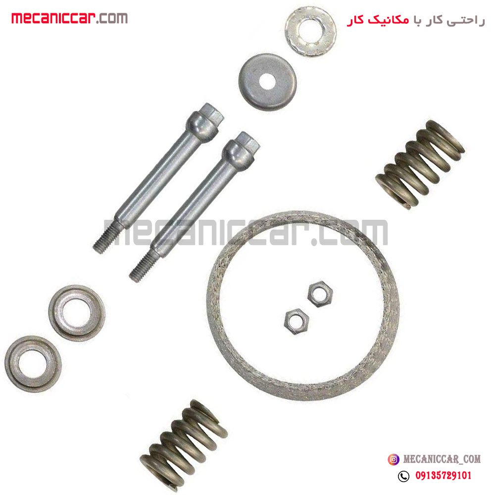 کیت کامل واشر گلویی اگزوز پژو 405 و پارس و سمند ایساکو