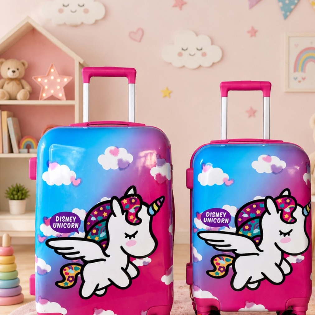 چمدان بچگانه ضدخش طرح تک شاخ Unicorn