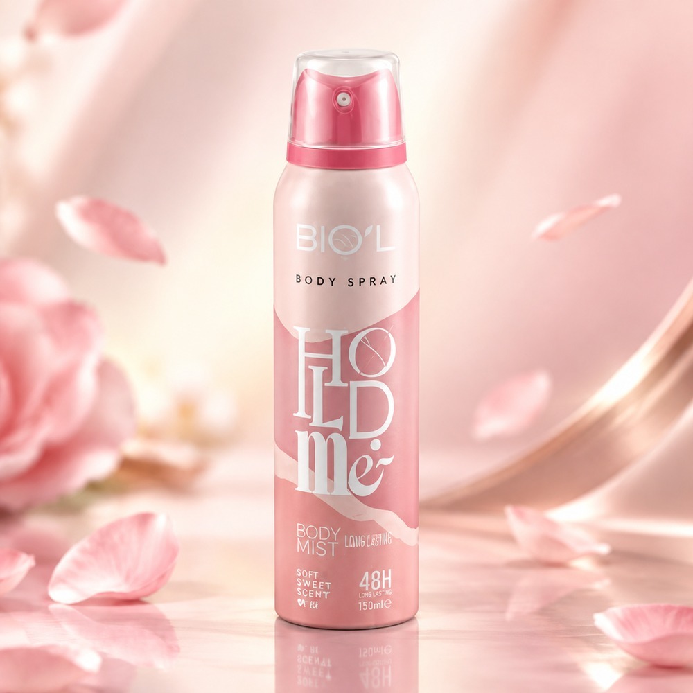 اسپری بدن زنانه بیول مدل Hold Me حجم 150 میلی لیتر