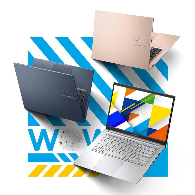 لپ تاپ 14 اینچی ایسوس مدل Vivobook 14 X1404VA-i3 1315U-8GB DDR4 3200MHz-512GB SSD-TN
