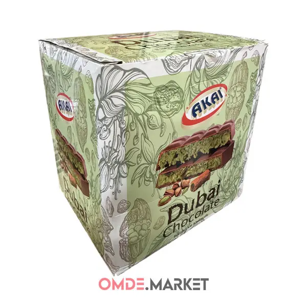 شکلات دبی آکای عمده 12 عدد 200 گرمی