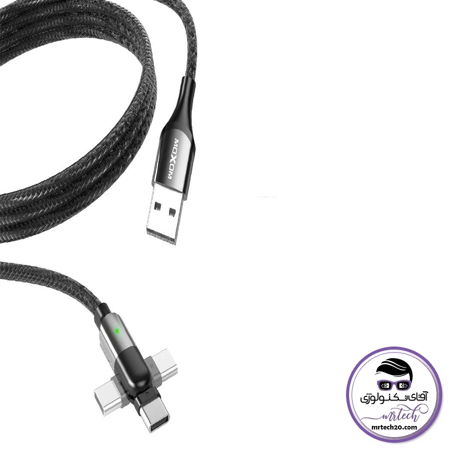 کابل شارژ USB به TYPE-C موکسوم مدل MX-CB99