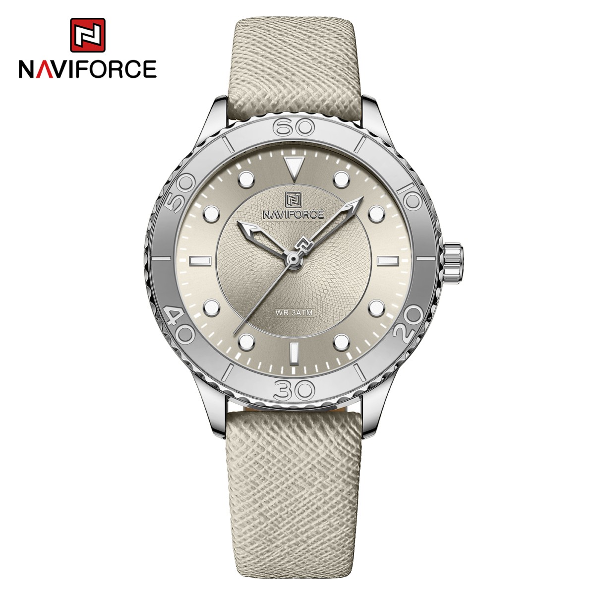 ساعت مچی زنانه نیوی فورس Naviforce NF 5020 S/GY/GY
