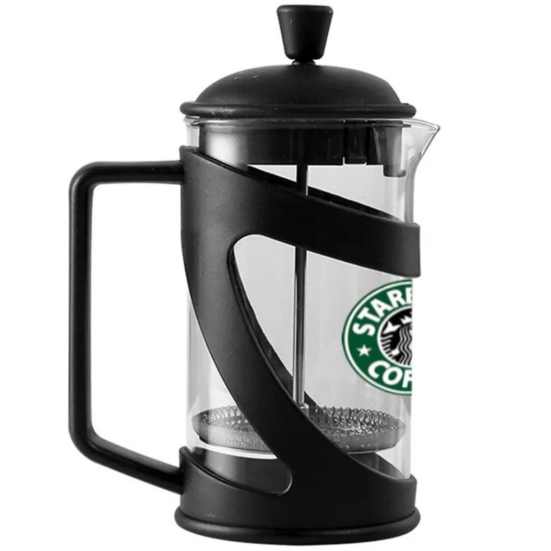 فرنچ پرس استارباکس حجم 300 میلیلیتری (گارانتی بدنه)