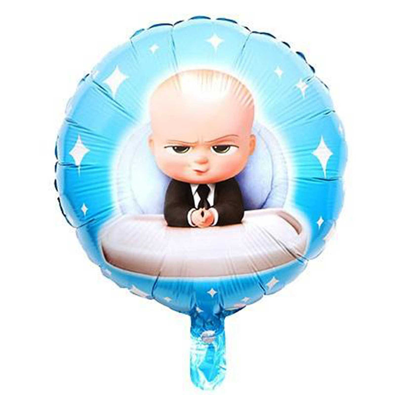 بادکنک فویلی طرح بچه رئیس کد 0020 ارسال پس کرایه 