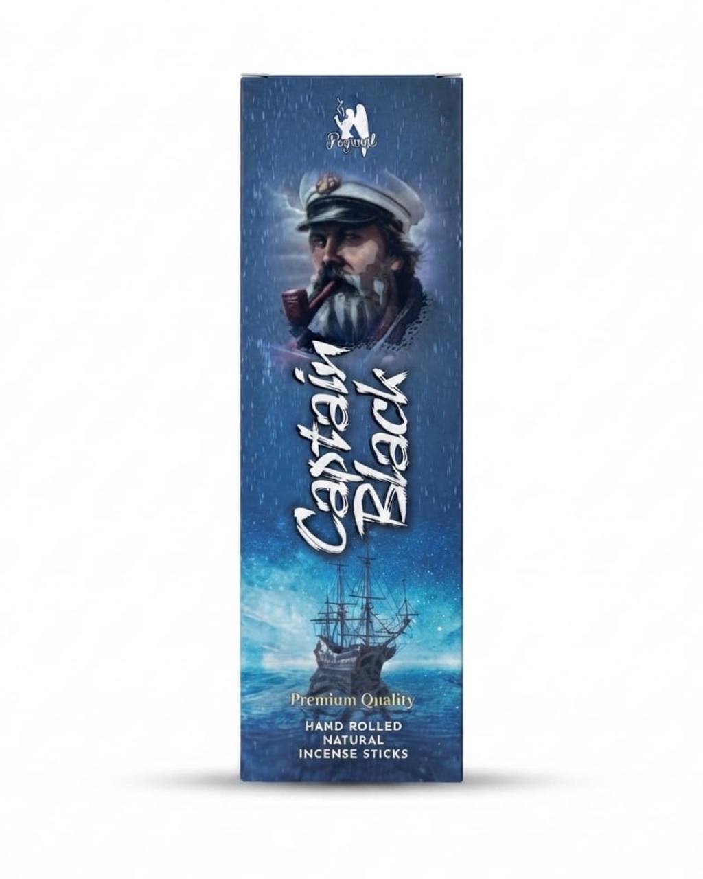 عود دست ساز Pegimal مدل Captain Black | رایحه گرم و کلاسیک