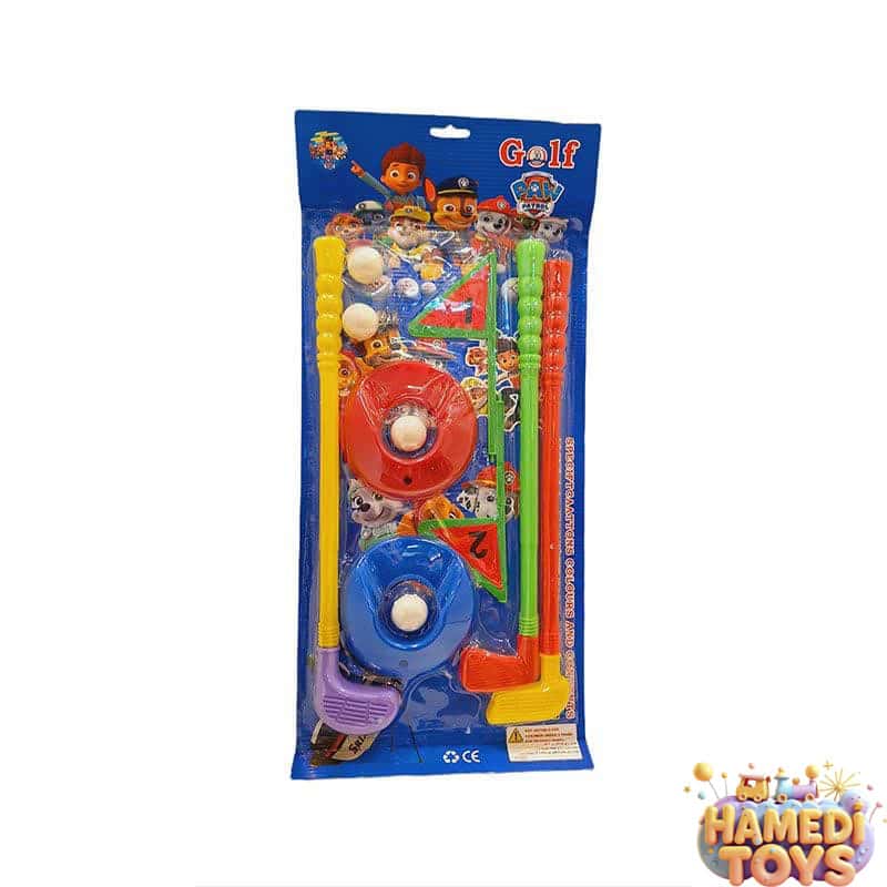 گلف روکارتی رنگی ساده3چوب کد932 کارتن36عددی