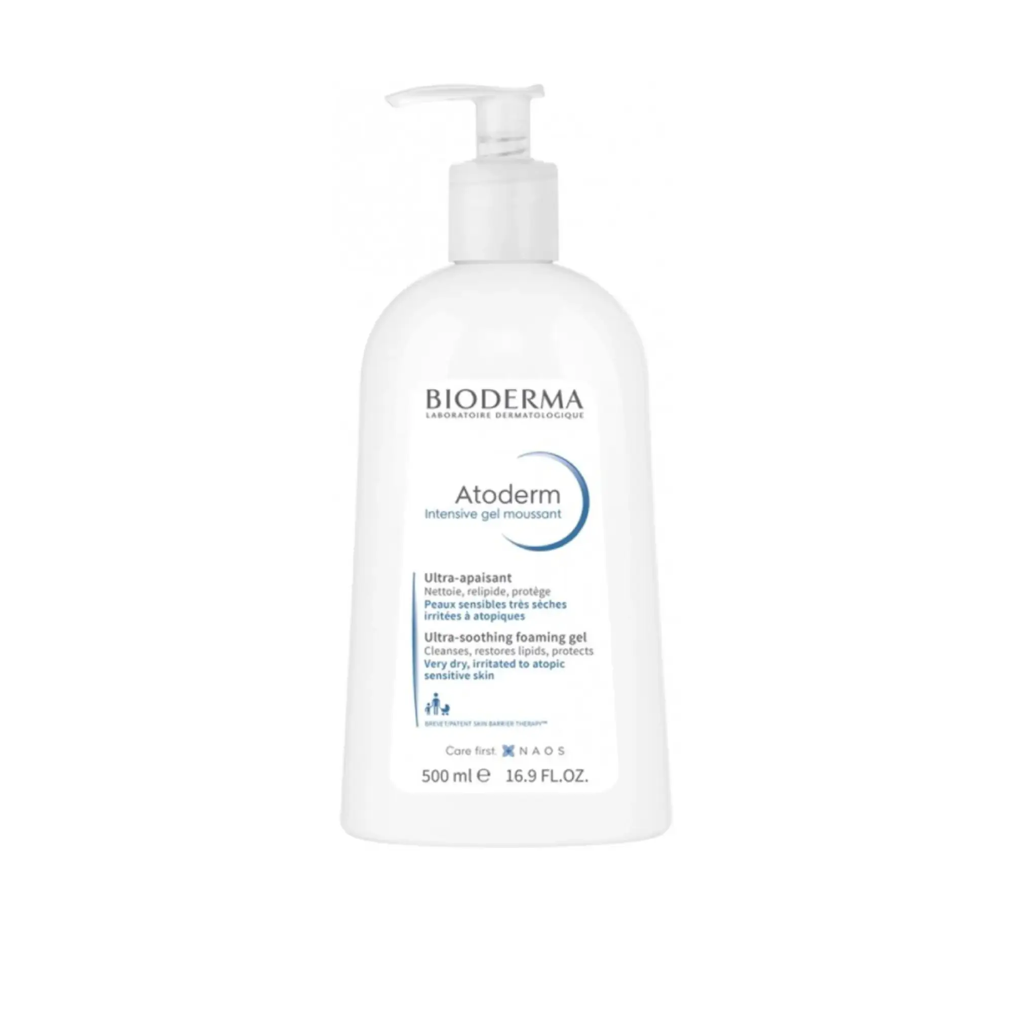 ژل شستشوی صورت بایودرما مدل Atoderm حجم 500ml