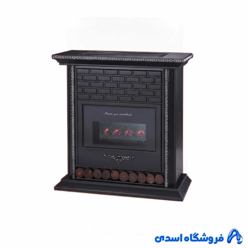 بخاری گازی ایمن گاز مشهد طرح آجر نما مدل شارمین 15000