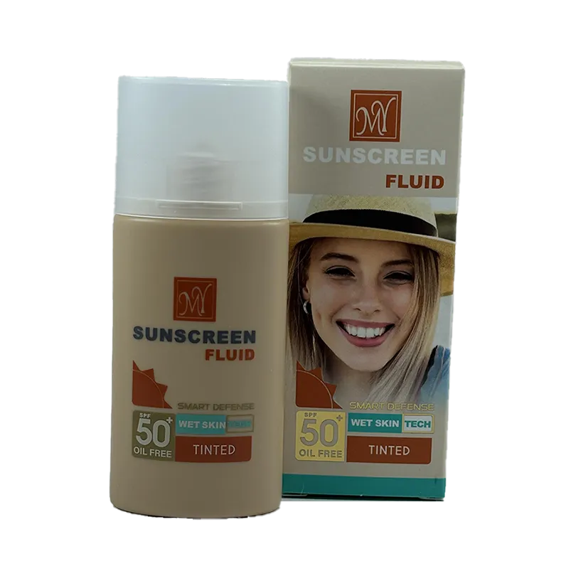 فلوئید ضد آفتاب رنگی مای Smart Defense SPF50 – مناسب تمام انواع پوست – حجم 50 میلیلیتر