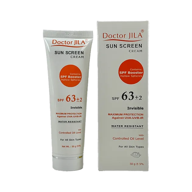 کرم ضد آفتاب بیرنگ دکتر ژیلا SPF63 – محافظت مؤثر با بافت سبک