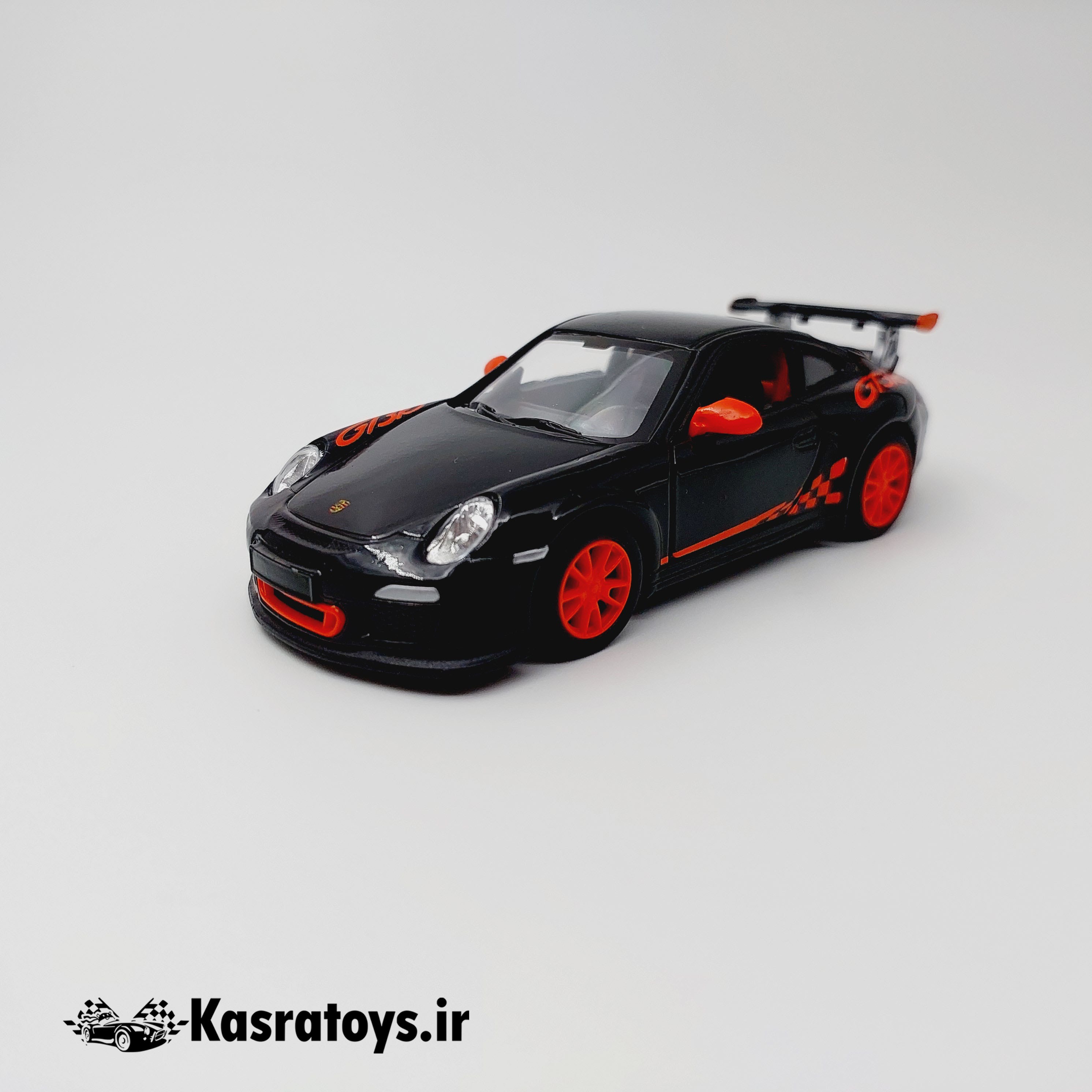 ماکت ماشین فلزی پورشه کینسمارت مشکی Porsche GT3